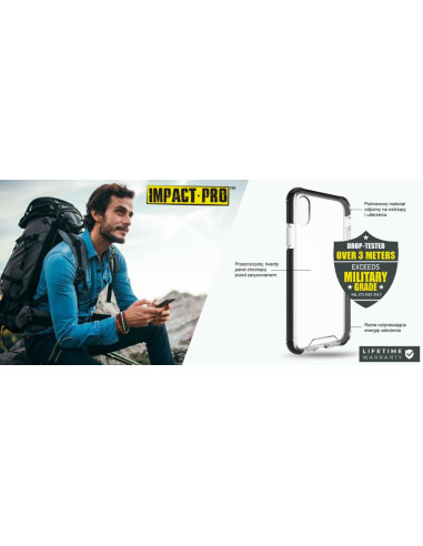 PURO Impact Pro Hard Shield - Etui iPhone XR...