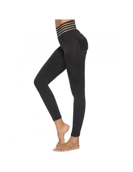 Legginsy Fitness Trening WYSZCZUPLAJĄCE M LEG40M