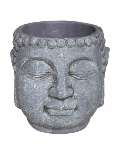 Cementowa doniczka Budda szara Nowoczesna...