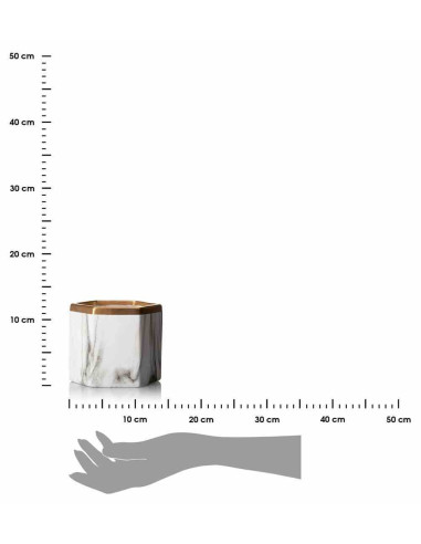Doniczka Sona Marbling 12 cm Wykonana z...