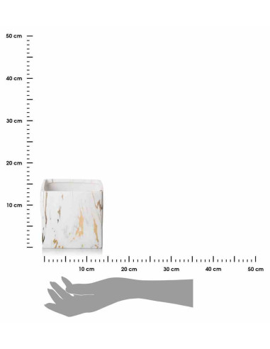 Doniczka Marbela 13 cm Wykonana z ceramiki w...