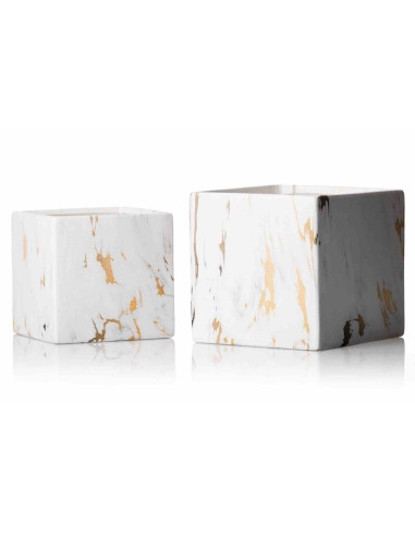 Doniczka Marbela 11 cm Wykonana z ceramiki w...