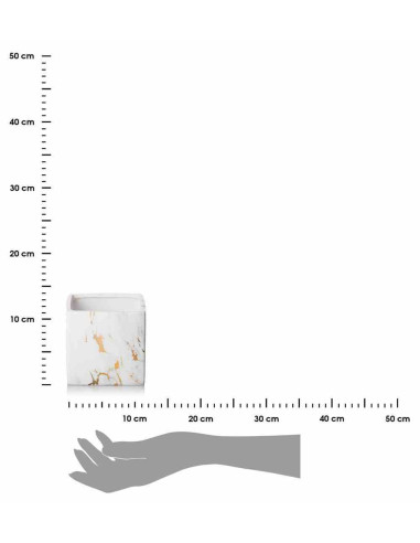 Doniczka Marbela 11 cm Wykonana z ceramiki w...