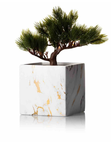 Doniczka Marbela 11 cm Wykonana z ceramiki w...