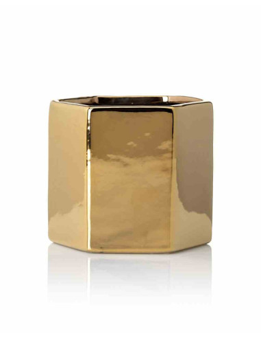 Doniczka Mia Gold 10 cmWykonana z ceramiki w...