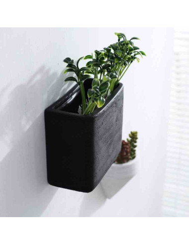 Zestaw doniczek ściennych Lou B&W Komplet...