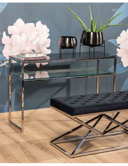 Zestaw donic na kwiaty czarne 2 szt