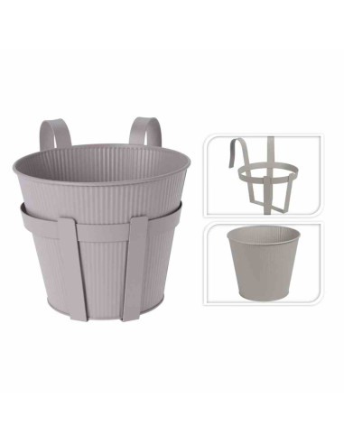 Donica balkonowa beżowa pojedyncza