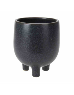 Doniczka ceramiczna na nóżkach 13x11 cm