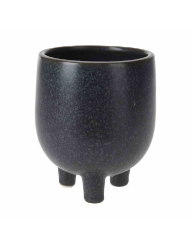 Doniczka ceramiczna na nóżkach 13x11 cm