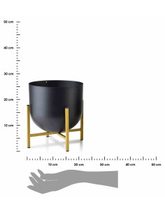 Osłonka Swen Boule Gold Black 26 cm 2