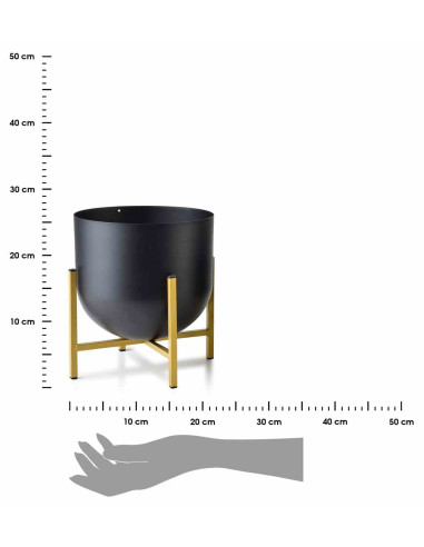 Osłonka Swen Boule Gold Black 26 cm