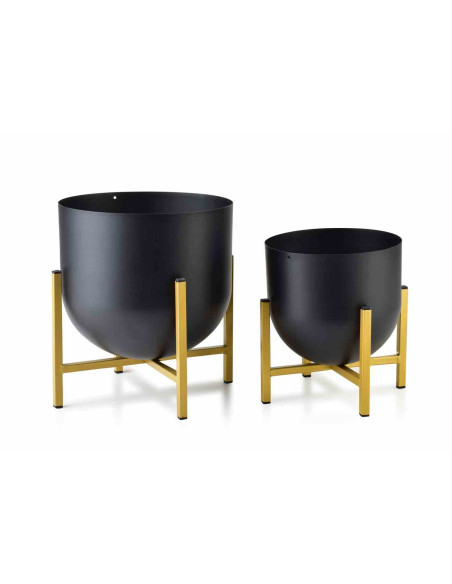 Osłonka Swen Boule Gold Black 26 cm