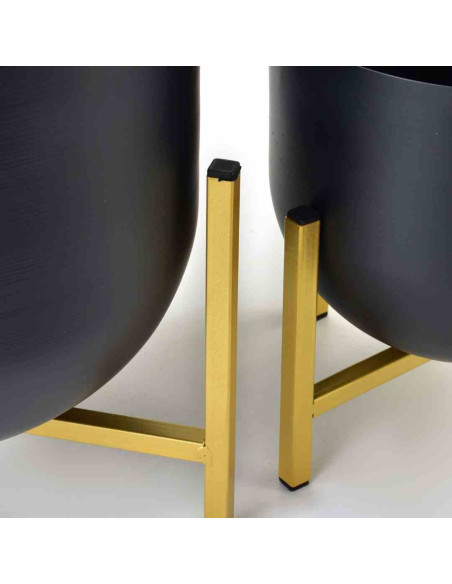 Osłonka Swen Boule Gold Black 21 cm